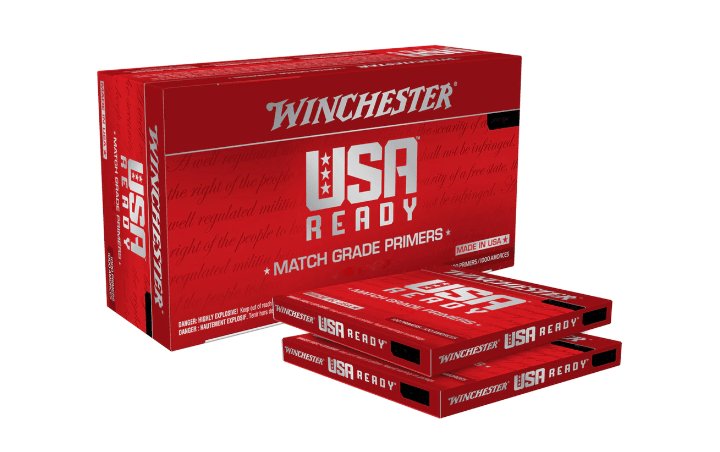 Winchester USA Ready Large Pistol Match Primers